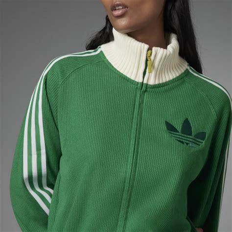 Adidas Adicolor S Blouson Track Top Green Adidas Australia