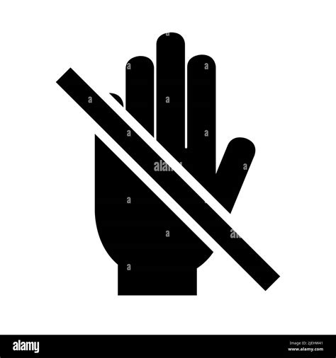 Hot Surface Do Not Touch Stock Vector Image Art Alamy