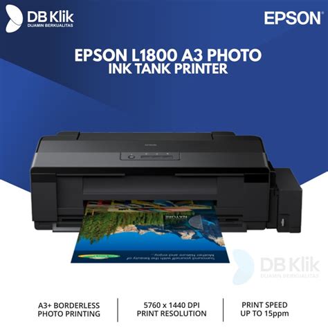 Jual Printer Epson L1800 A3 Original Terbaru