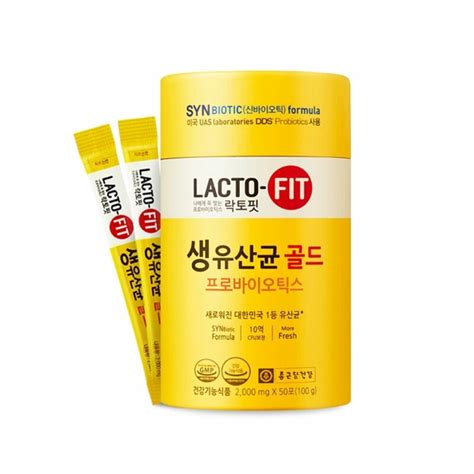 Пробиотики Лактофит Lacto Fit Probiotics Gold 50 Sticks 2гр 50 стиков 100 гр