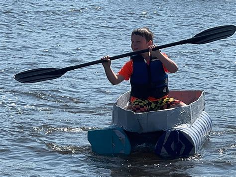 Duct Tape Cardboard Boat Regatta