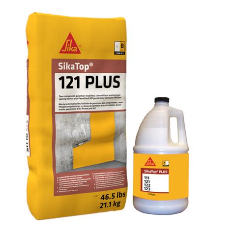 Sikatop 121 Plus 2 Component Leveling And Pore Sealing Mortar Kit