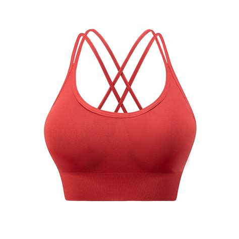 Womens Bras Clearance Under 5 Xqxayjr Sports Bras For Womenpadded Sports Bra Tank Top Sexy