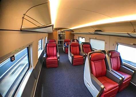 Business Class Seat On Chinese High Speed Trains Most Comfortable