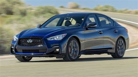 2024 Infiniti Q50 Red Sport AWD First Test Review: Frozen in Time