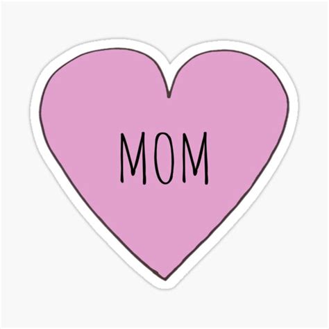 Mom Love Sticker For Sale By Rob Price Redbubble