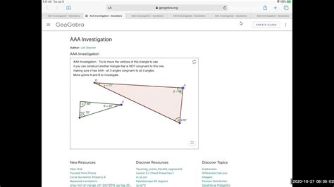 Investigate Congruent Triangles Shortcuts Youtube