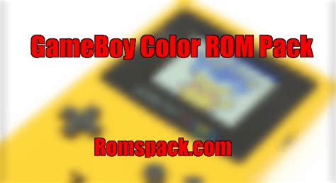 Game Boy Color Original Rom Unblocked