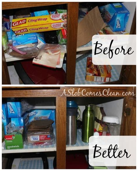 Just Decluttering A Kitchen Cabinet Step By Step Without Making A