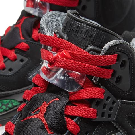 Jordan Spizike Black Varsity Red And Green End Gb