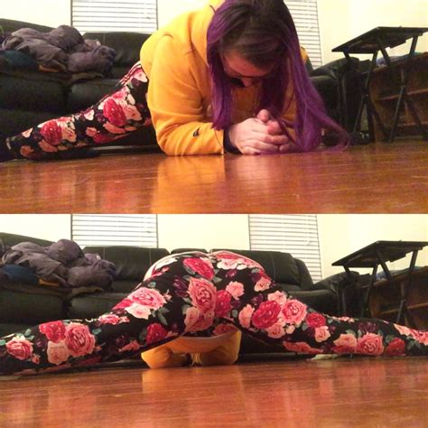 Middle Splits (Day 1) | The Flexibility Challenge