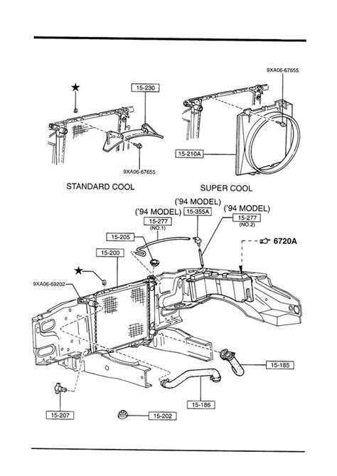 Mazda B Engine Cooling Fan Clutch Blade Liter B