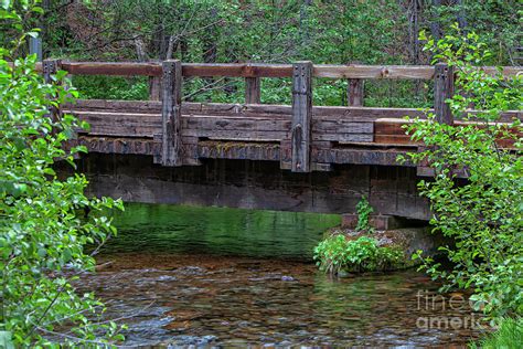 Jacks Creek Oregon Bridge Photograph by David Millenheft - Fine Art America