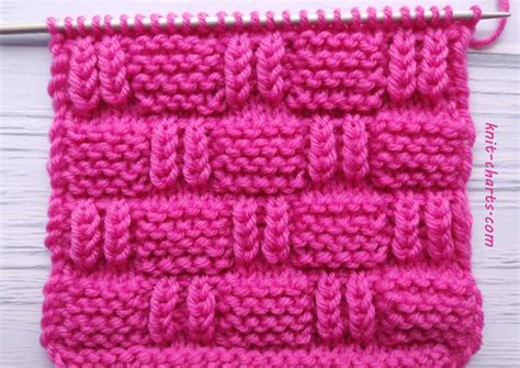 Free Knitting Patterns Checker Stitch Knitting Pattern