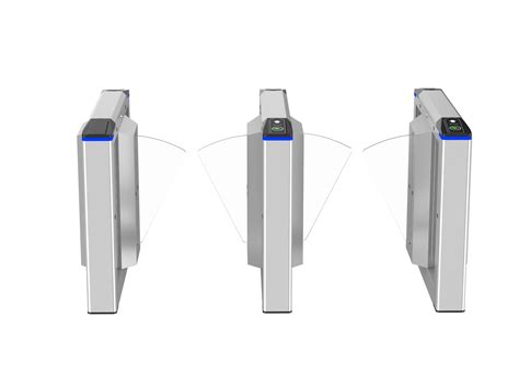 Intelligent Sliding Turnstile Fast Speed Turnstile Flap Barrier Gate