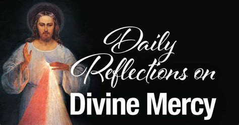 The Divine Mercy Novena - Daily Reflections on Divine Mercy | Divine ...