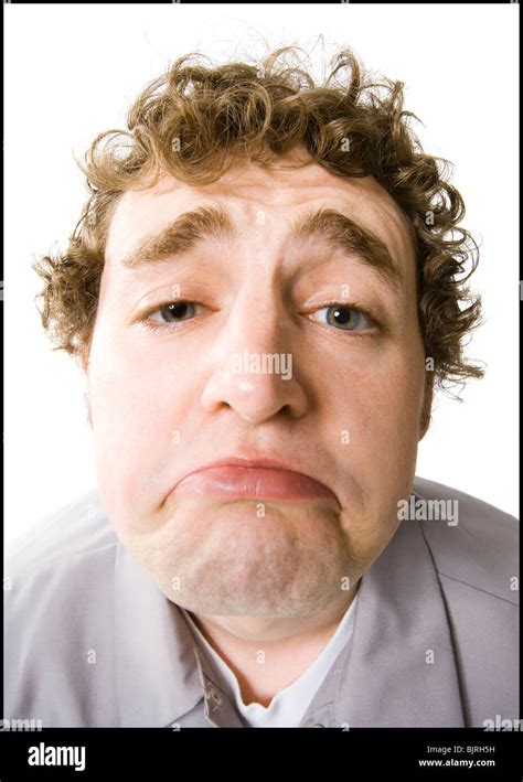 Man Making A Funny Face Stock Photo Alamy