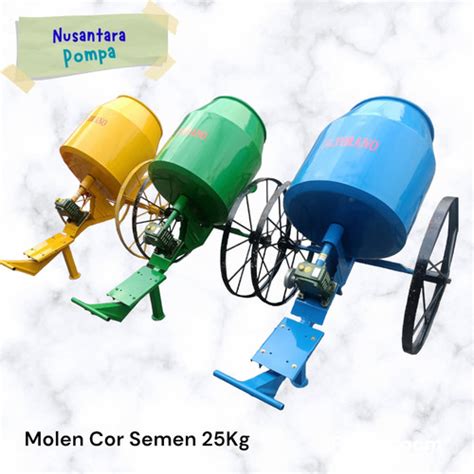 Jual Molen Mini 25kg Molen Cor Semen 25kg Belum Termasuk Mesin