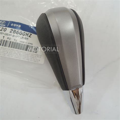 Hyundai Santa Fe Genuine Oem Leather Gear Shift Knob Lever