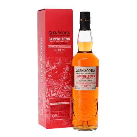 Glen Scotia Year Old Campbeltown Malts Festival Whisky From