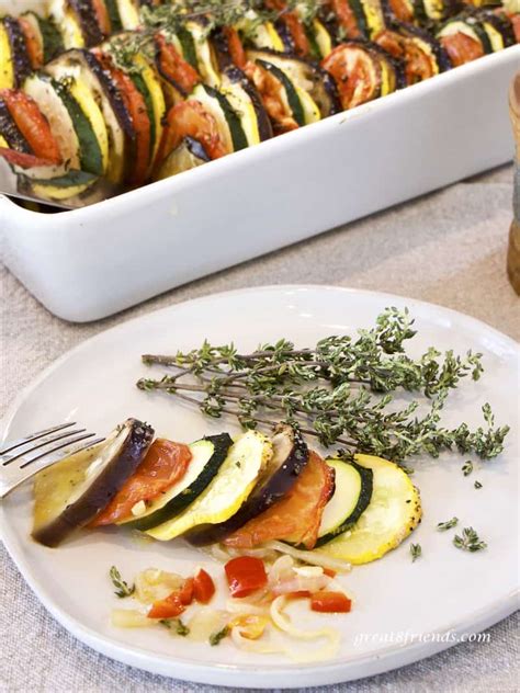 Provençal Vegetable Tian Recipe Great Eight Friends