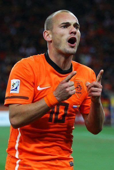 Dutch Football Player Wesley Sneijder Ajax Real Madrid Inter Milan