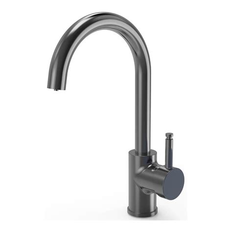 Ellsi Gunmetal In Single Lever Instant Hot Boiling Water Kitchen Tap Set Including Tank