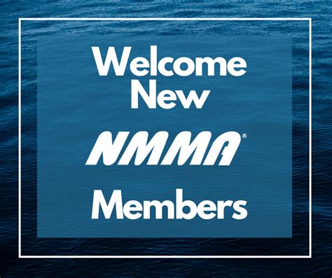 NMMA Welcomes New Members in April