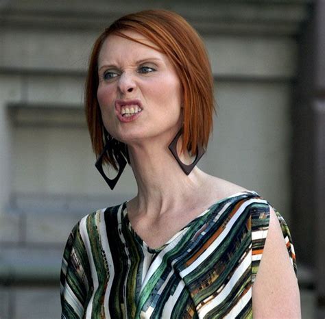 Cynthia Nixon At The Set Of Sex And The City 2 12 Pics Izismile