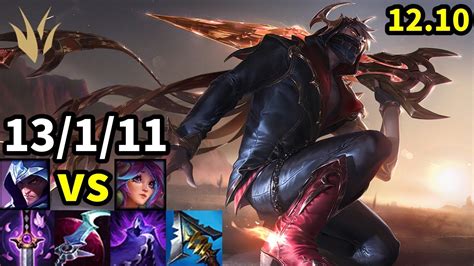 Talon Jungle Vs Lillia Euw Challenger Patch 1210 Youtube