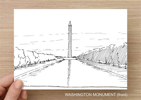 Washington Monument Drawing