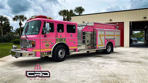 Breast Cancer Awareness Fire Truck – CRD Wraps