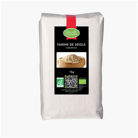 FARINE DE SEIGLE COMPLETE BIO 1KG Amazon Fr Epicerie