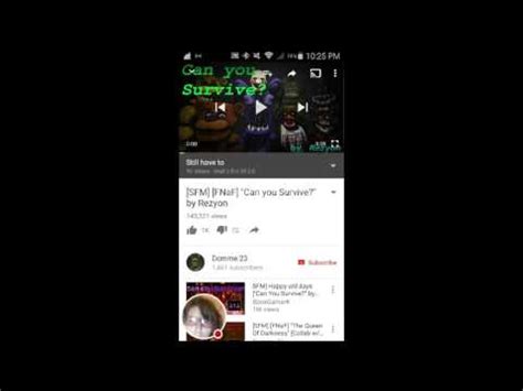 Reacting To Fnaf Sfm Can You Survive By Domme 23 YouTube