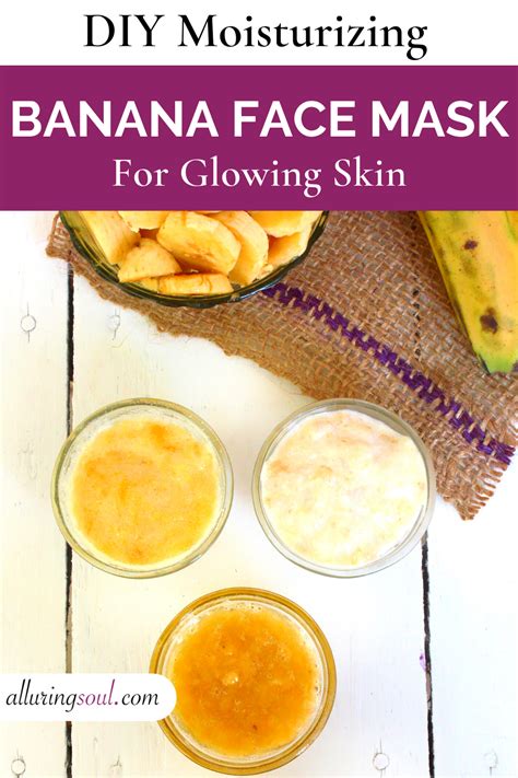 Diy Banana Face Mask For Acne Wrinkles Bright Skin Alluring Soul