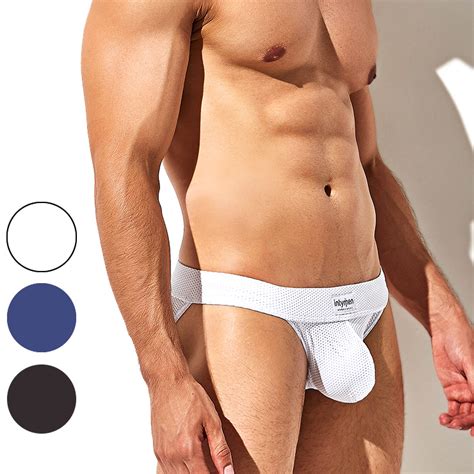 楽天市場 INTYMEN Mesh Bikini ファッション メンズ セクシー下着 柔らかドットメッシュ ローライズ 吸水速乾 ポーチUP 通気性 ビキニinsolent