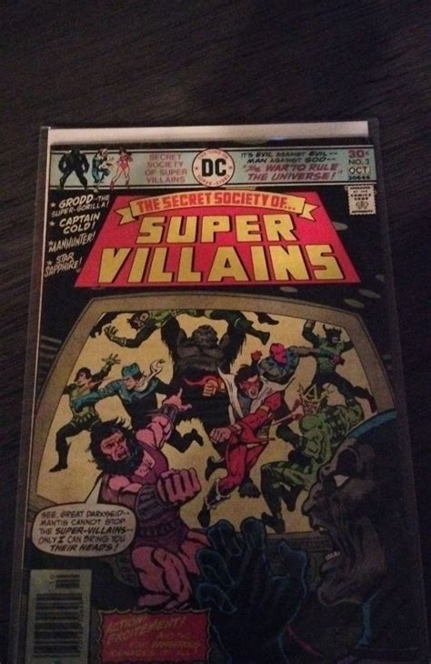 Secret Society Of Super Villains 3 1976 Comic Books Bronze Age