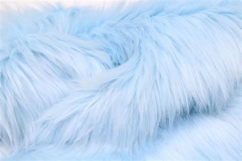 Baby Blue Faux Fur By Trendy Luxe 2 Pile Faux Fur Etsy