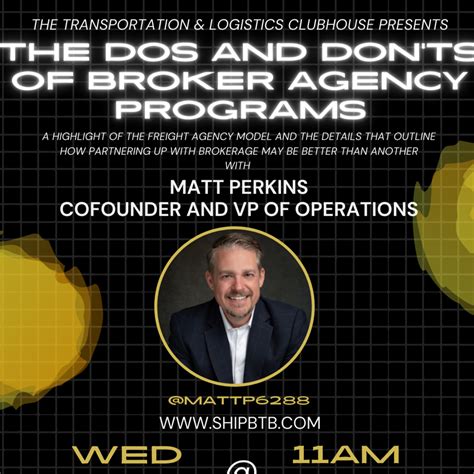 Episode The Dos And Donts Of Broker Agency Programs With Matt