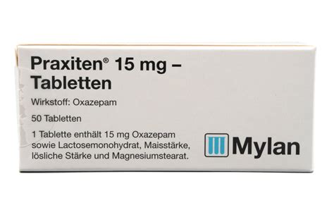 Praxiten 15 Mg Tabletten Wirkung Nebenwirkungen Dosierung