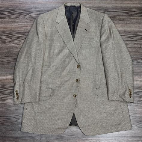 Oxxford Clothes Suits Blazers Oxxford Clothes Tan Brown