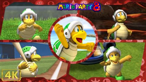 All Minigames Hammer Bro Gameplay Mario Party For Wii Youtube