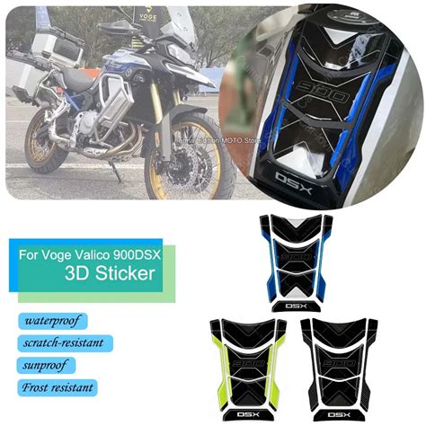 For DS900X Motorcycle Fuel Tank Pad Protective Sticker Waterproof