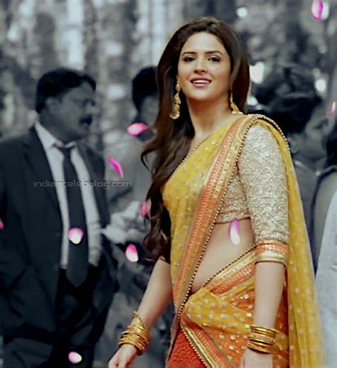 Deeksha Seth Jaggu Dada Hot Saree Midriff Hd Caps Starcelebblog