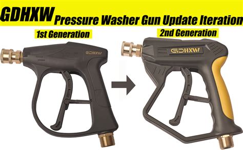 Amazon GDHXW High Pressure Washer Gun 5000 PSI Max With Quick