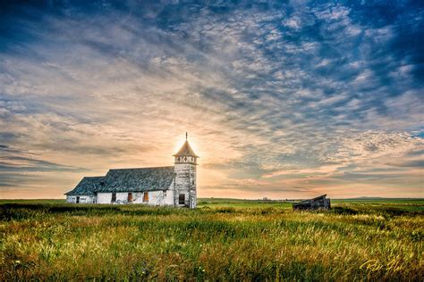 Country Church Sunrise Photograph By Rikk Flohr