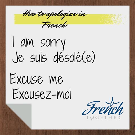 47 How To Say Sorry In French 2022 Hutomo