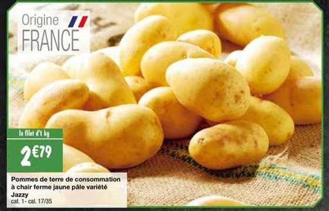 Promo Pommes De Terre De Consommation Chair Ferme Jaune P Le Vari T