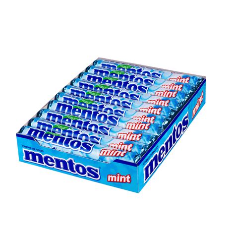 Bomboni Mentos Menta 38g Pevex