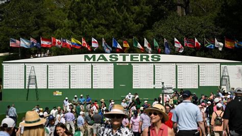 Masters Scoreboard 2024: Key Contenders, Course Preview, and Live ...